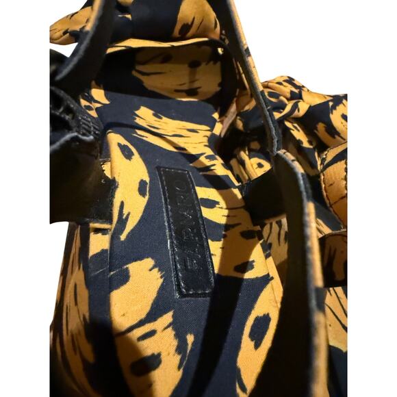 Farm Rio Caramel Bananas Knotted Platform Sandals Sz. 7 - Picture 7 of 11